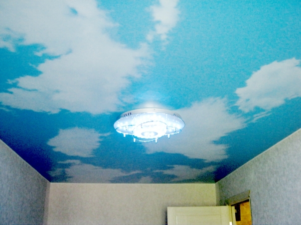 Натяжные потолки с фотопечатью